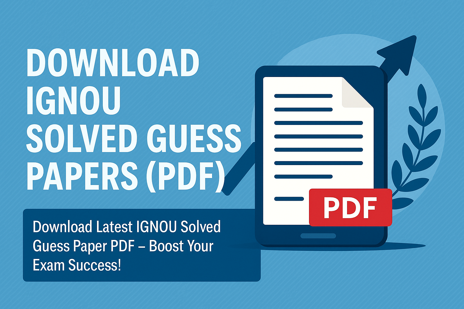 IGNOU Guess paper solved