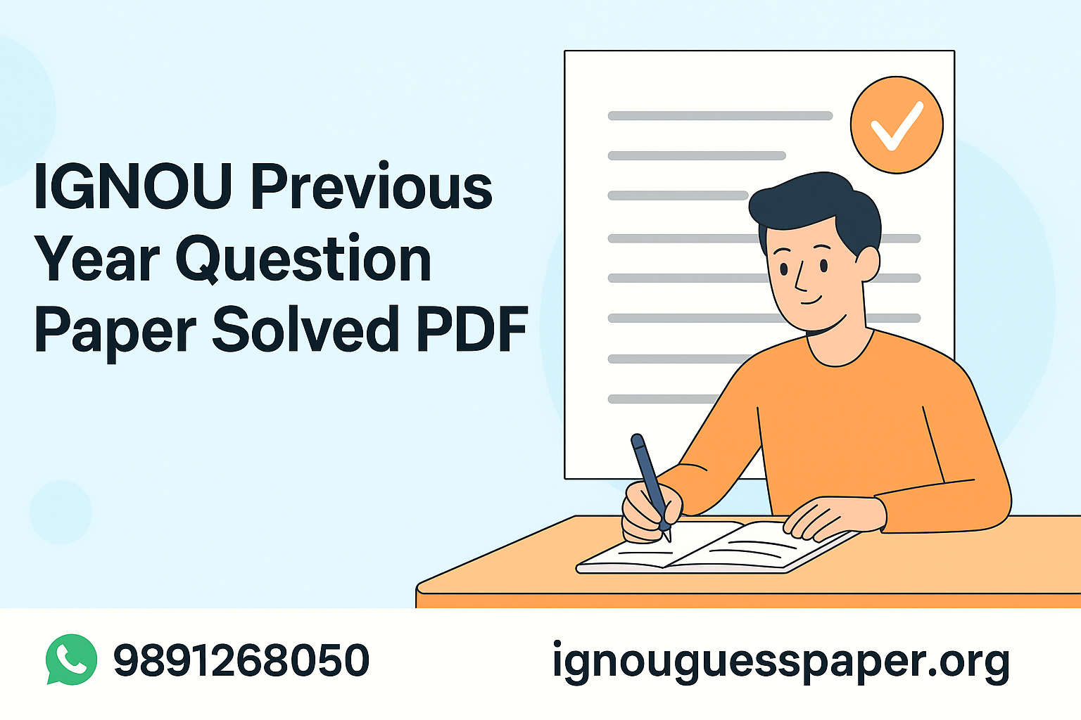 IGNOU Previous Year Question Paper Solved pdf